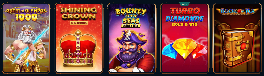 Spielangebot im Überblick MonsterWin Casino