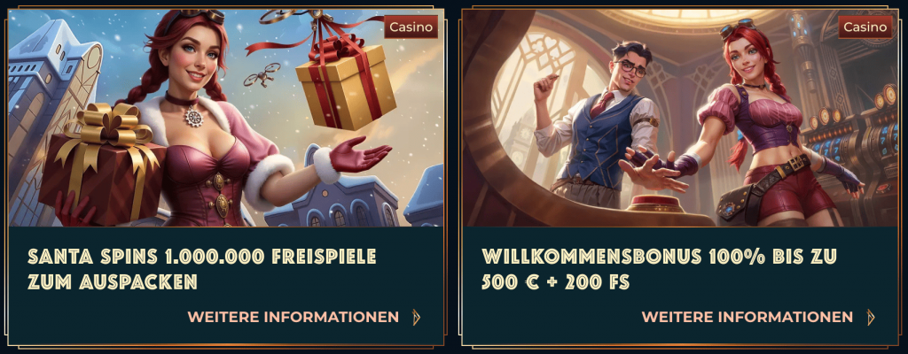Bonusangebote und Promotionen MonsterWin Casino